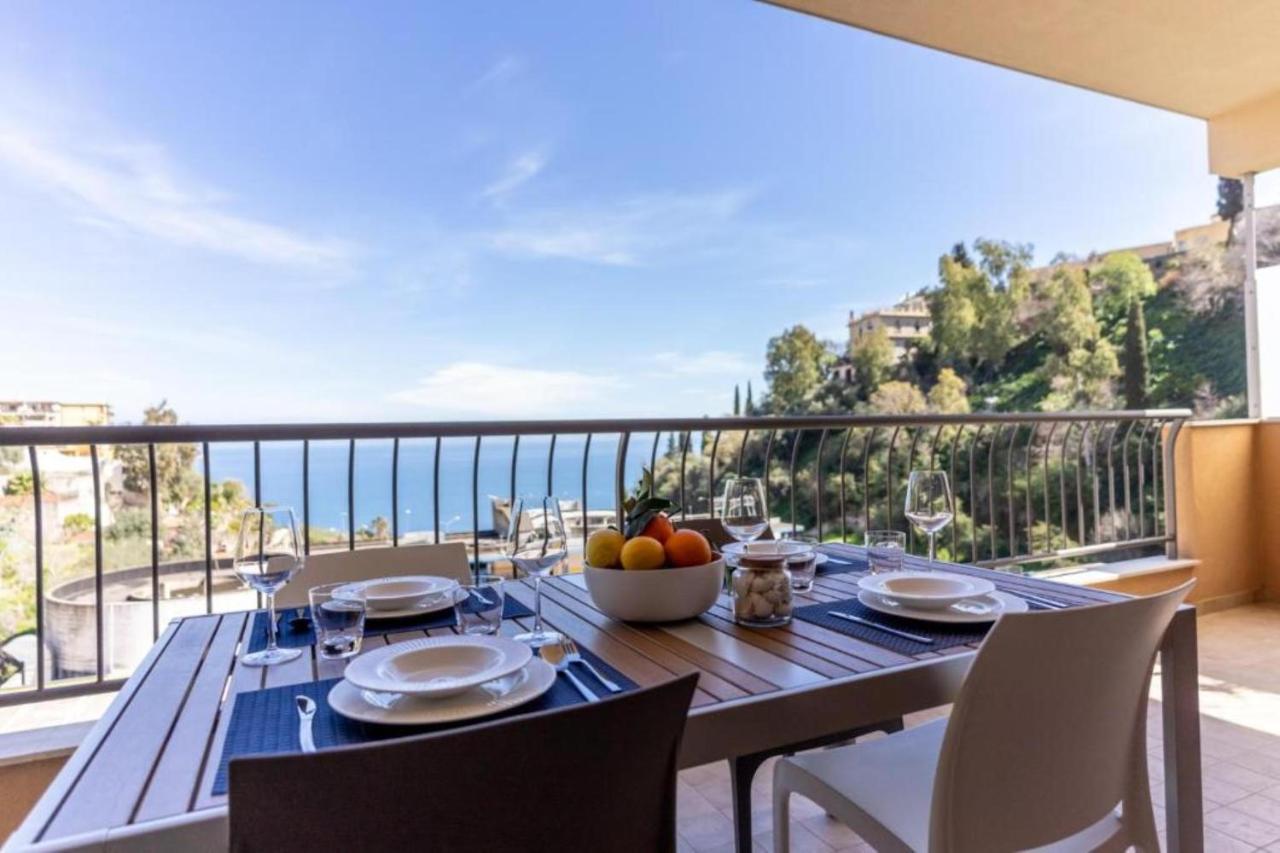 Appartement Calipso Seaview Flat With Private Parking à Taormine Extérieur photo